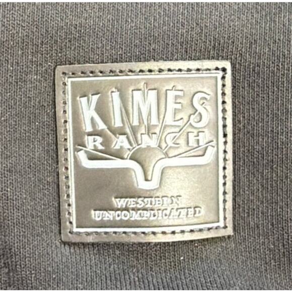 Kimes Ranch Fast Talker Hoodie Sweatshirt Black Burgandy Medium - Picture 9 of 11